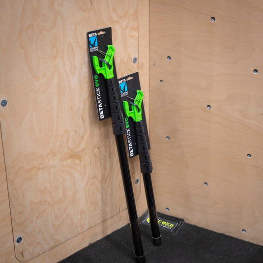 BetaStick Evo Stick: Ultra Compact next to Super Standard