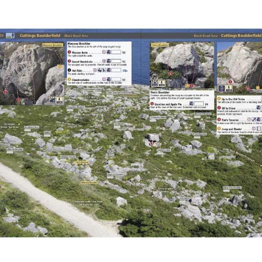 Dorset Bouldering guidebook Rockfax
