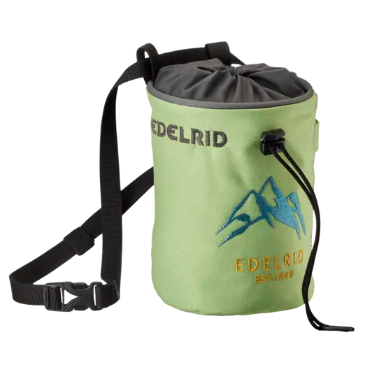 Edelrid Rodeo small chalk bag in pine green