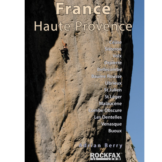 France Haute Provence Rockfax sport climbing guidebook