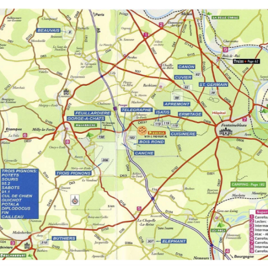 Fontainebleau Fun Bloc - Bouldering Climbing Guide Book - Jingo Wobbly