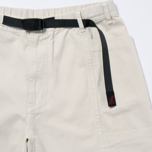 Womens Voyager Gramicci Pants in white - close up
