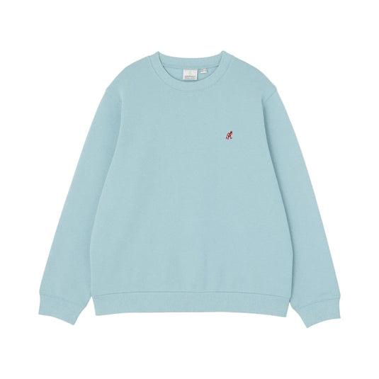 Gramicci One Point Crew Sweatshirt - stone blue