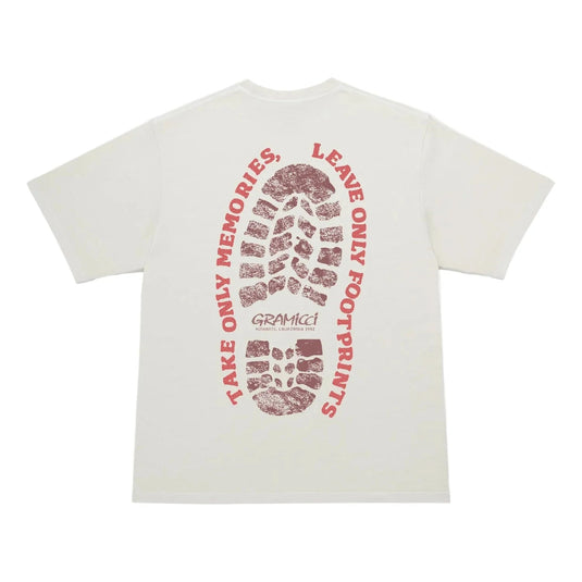 Gramicci Pigment Dyed Footprints Tee