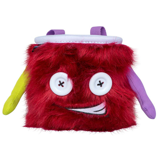 8B+ Hanna Chalk Bag - red ur design with yellow and purple arms