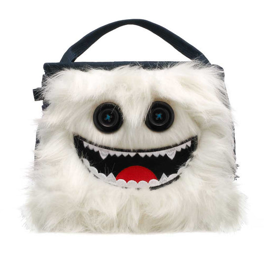8b+ Herman Chalk Bucket in white fur design