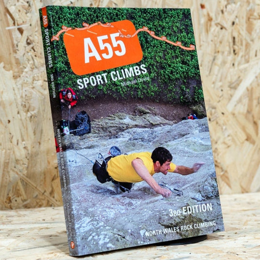 A55 Sport Clinbs - 3rd edition michael doyle - climbing guidebook - sport climbing