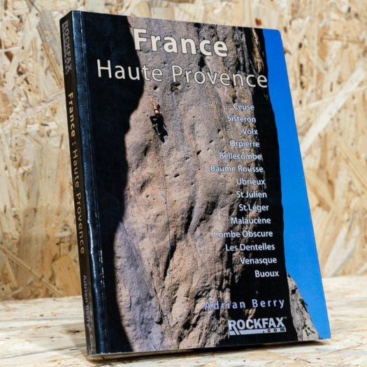France Haute Provence Rockfax sport climbing guidebook