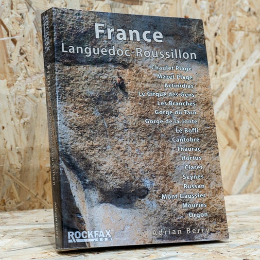 France Languedoc-Roussillon Rockfax - sport climbing guidebook