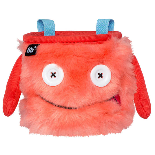 8B+ Laurel Chalk Bag, pink fur design