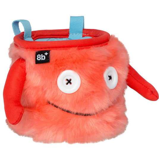 8B+ Laurel Chalk Bag, pink fur design