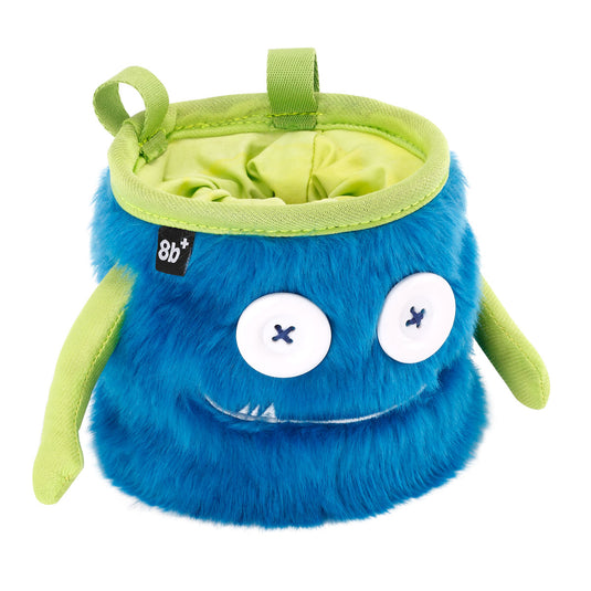 8B+ Max Chalk Bag - Blue fur design and green arms