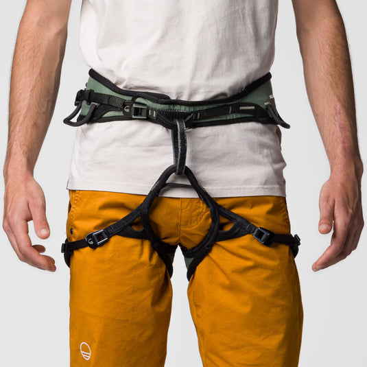 Wild Country Session 2.0 Men's Cimbing Harness - worn by model facing front