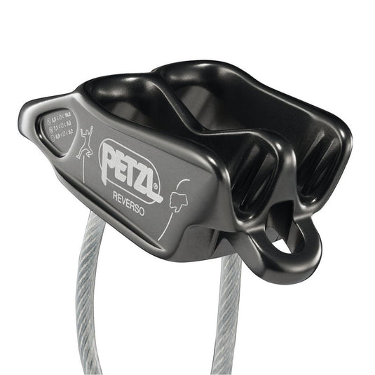 Petzl Reverso Belay Device in Grey