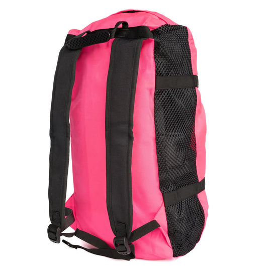 Psychi Rope Bag - Pink - with backstraps shown