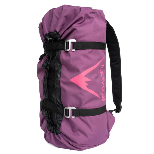 Psychi Rope Bag - Purple - closed