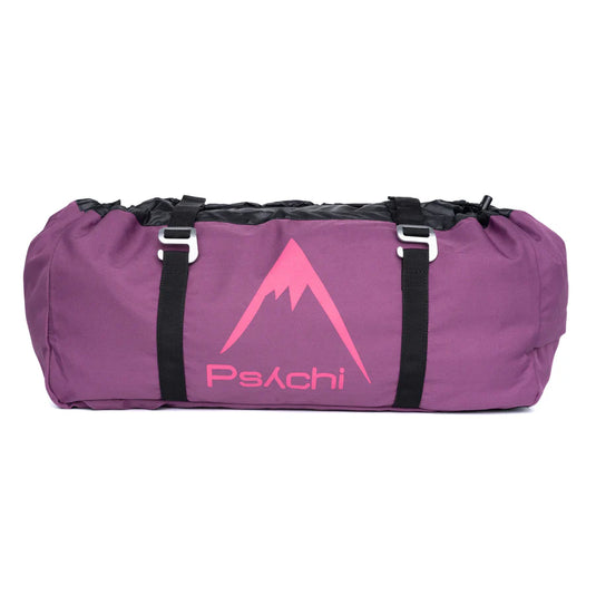 Psychi Rope Bag - Purple - closed