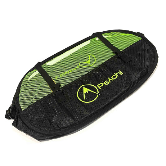 Psychi Belay Bucket - Green flattened down