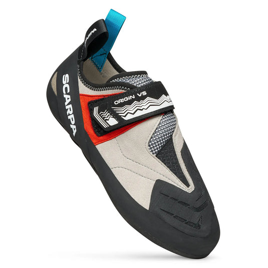 Scarpa Origin VS 2026 in white and orange design