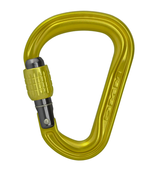 DMM Phantom HMS carabiner screwgate in lime