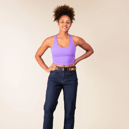 3rd Rock Luna Bra in Witch worn on model