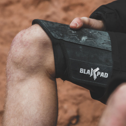 Blakpad VS kneepad worn by athlete