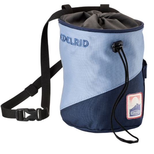 Edelrid Monoblock chalk bag in Royal Blue