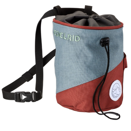 Edelrid Monoblock chalk bag in Red Stone