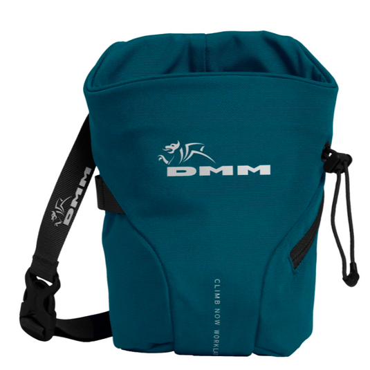 Dmm Trad chalk bag in blue