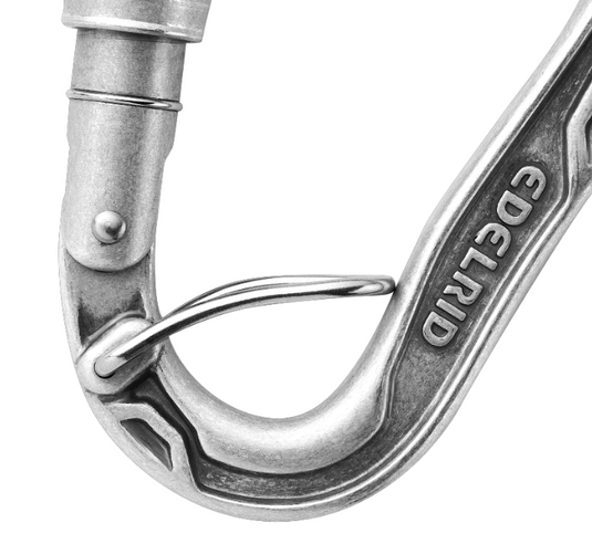 Edelrid HMS Bulletproof Screwgate FG Eco carabiner wire gate