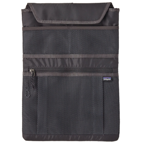 Removable laptop sleeve with mesh pocket compartments for organisation and zipper compartments