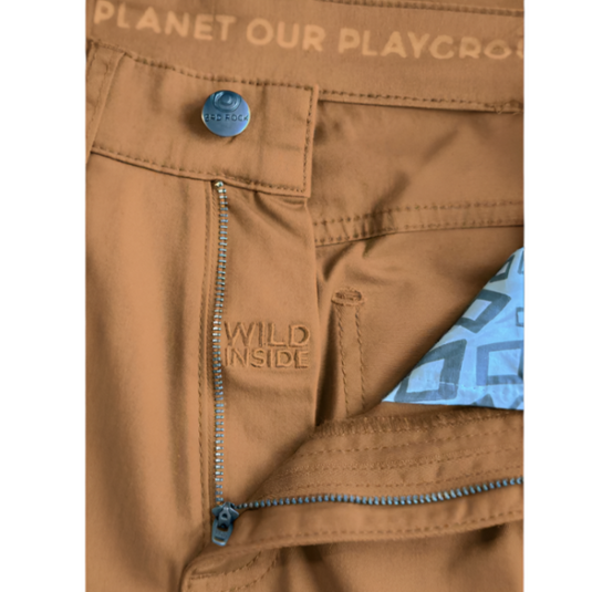3rd Rock Johnson Trouser with Wild Inside embroided behind zipper on crotch