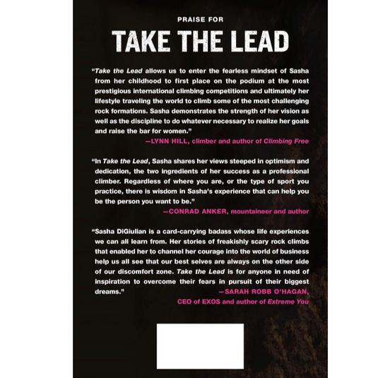 Take The Lead - Sasha Digiulian - blurb