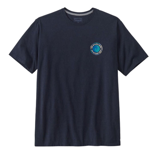 Patagonia Unity Fitz Resp-tee in New Navy