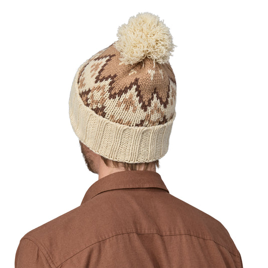 Patagoina Snowbelle Beanie worn by model facing away