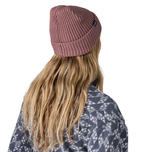 Patagonia Rolled Fishermans Beanie in Stormy Muave