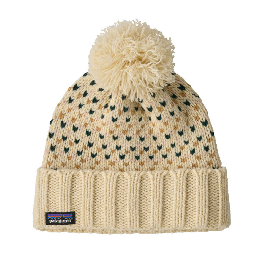 Patagonia Snowbelle beanie in confetti natural