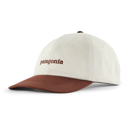 Patagonia Fitz Roy Icon Trad Cap - Text Logo: Dried Vanilla