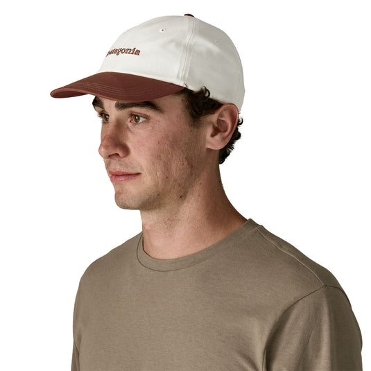 Patagonia Fitz Roy Icon Trad Cap - Text Logo: Dried Vanilla