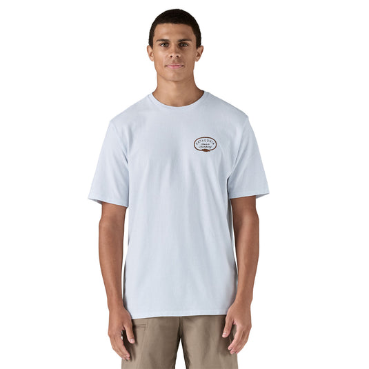 Patagonia Mens Clean Climb Roots Responsibili-Tee worn by model