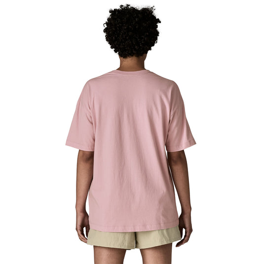 Patagonia Womens 95' Oval Logo Oversized T-shirt in violet