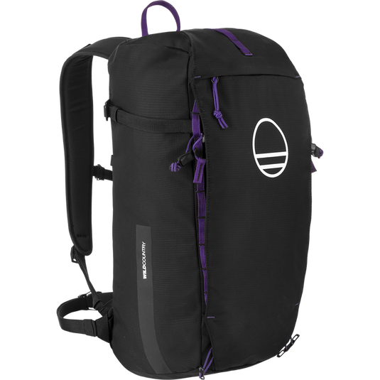 Wild Country Progress Backpack 25L - in black with purple features