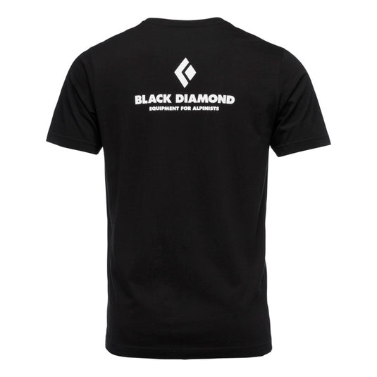 Men's Equipment For Alpinist T-Shirt in Black with BD logo white text design