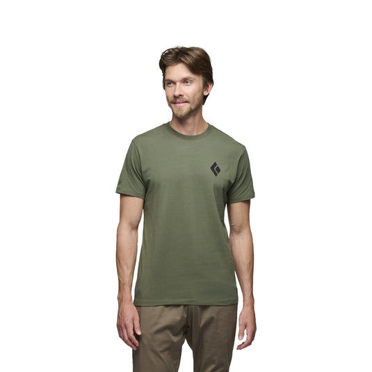 Black Diamond Mens Equipment For Alpinist Short Sleeve Tee - Tundra
