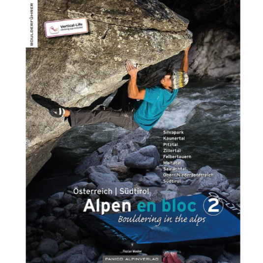 Alpen En Bloc Bouldering in the alps vol 2. Bouldering climbing guidebook