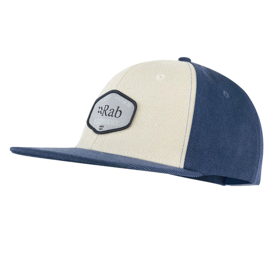 RAB Axion Badge Cap in Tempest Blue Pebble