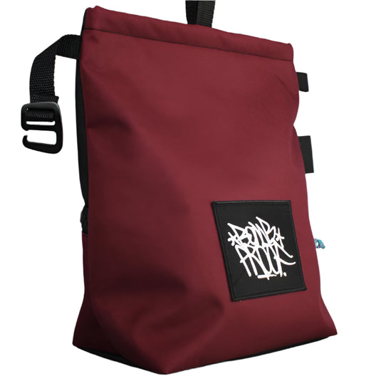 Bomb Proof Chalk Bucket in Burgundy