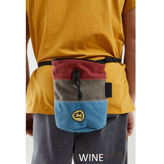 E9 RAPA Chalk Bag, wine
