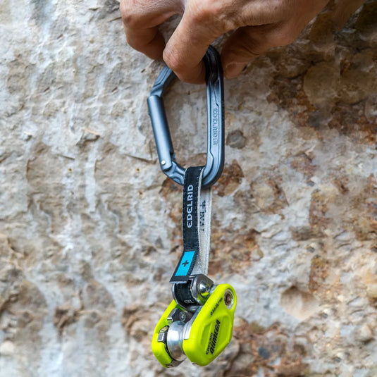 Edelrid Ohmega with carabiner