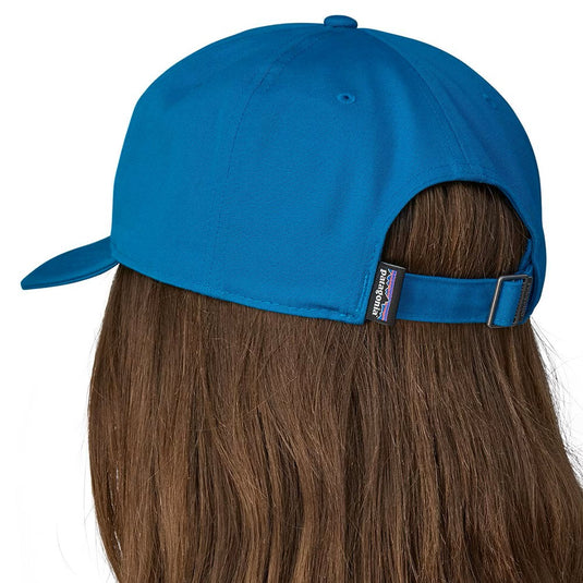 Patagonia Glacier Blue Cap - everyday scrap - worn by model